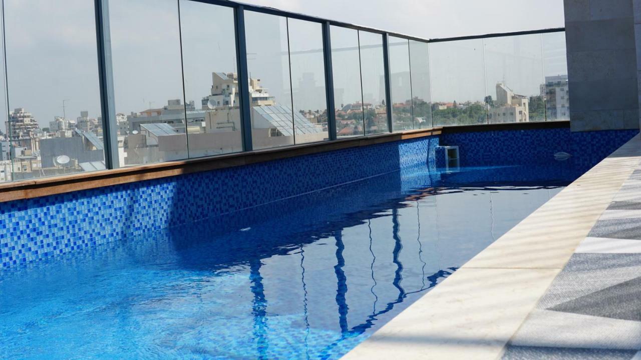 Luxury Rooftop Apartment In Netanya Eksteriør billede